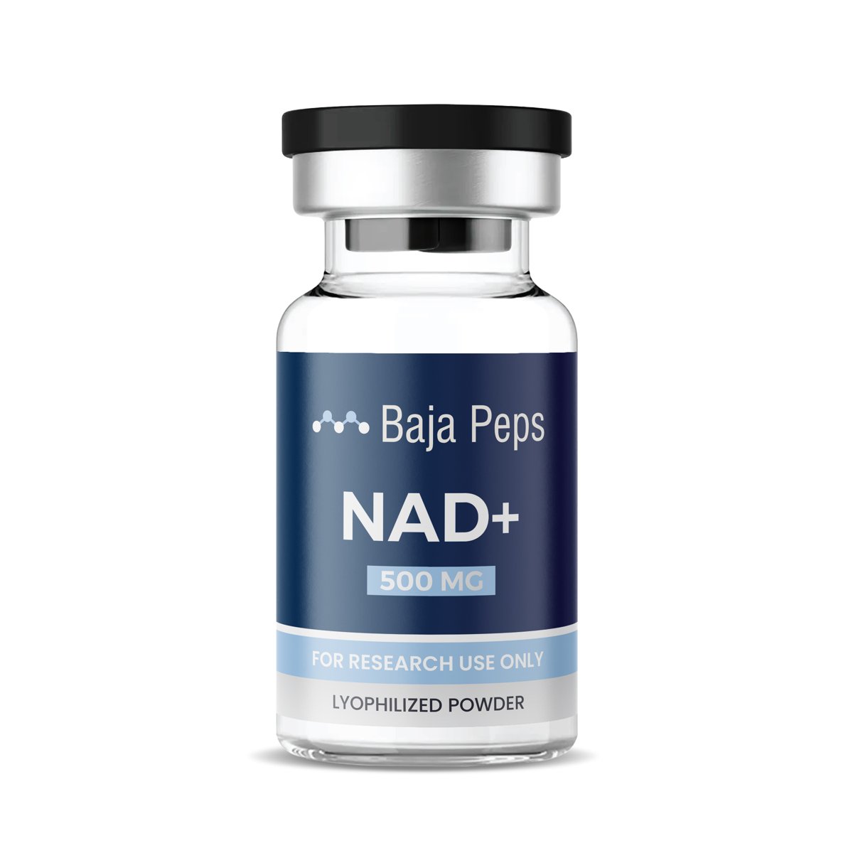 Baja Peps NAD+ 500 mg vial