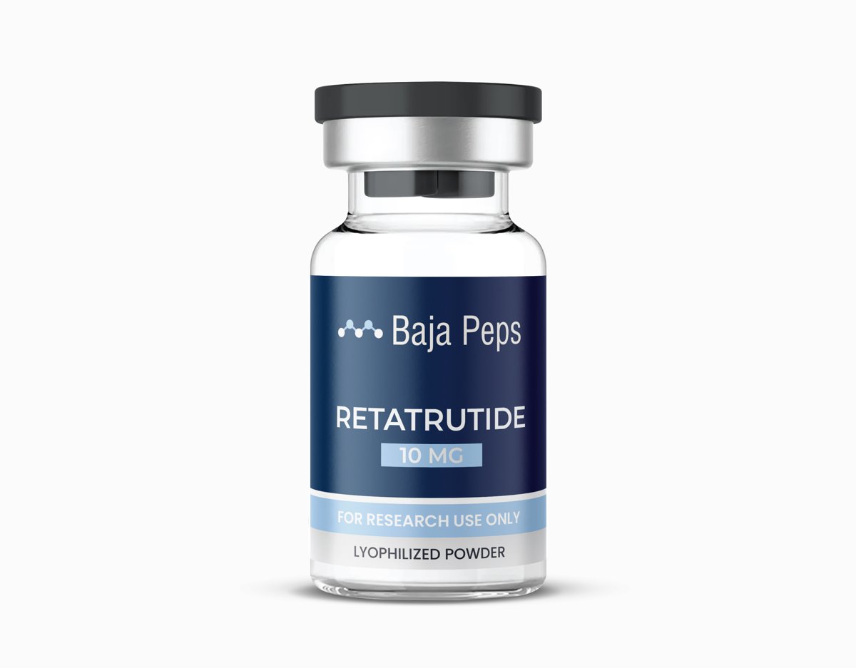 Baja Peps Retatrutide 10 mg vial