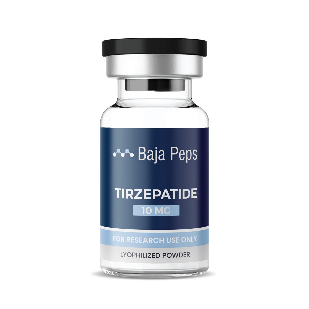 Baja Peps Tirzepatide 10 mg vial